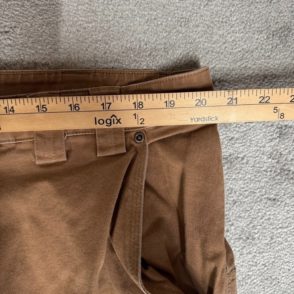 Duluth Trading Flex Fire Hose Cargo Pants Mens 42x32 (41x31) Brown - Picture 12 of 14